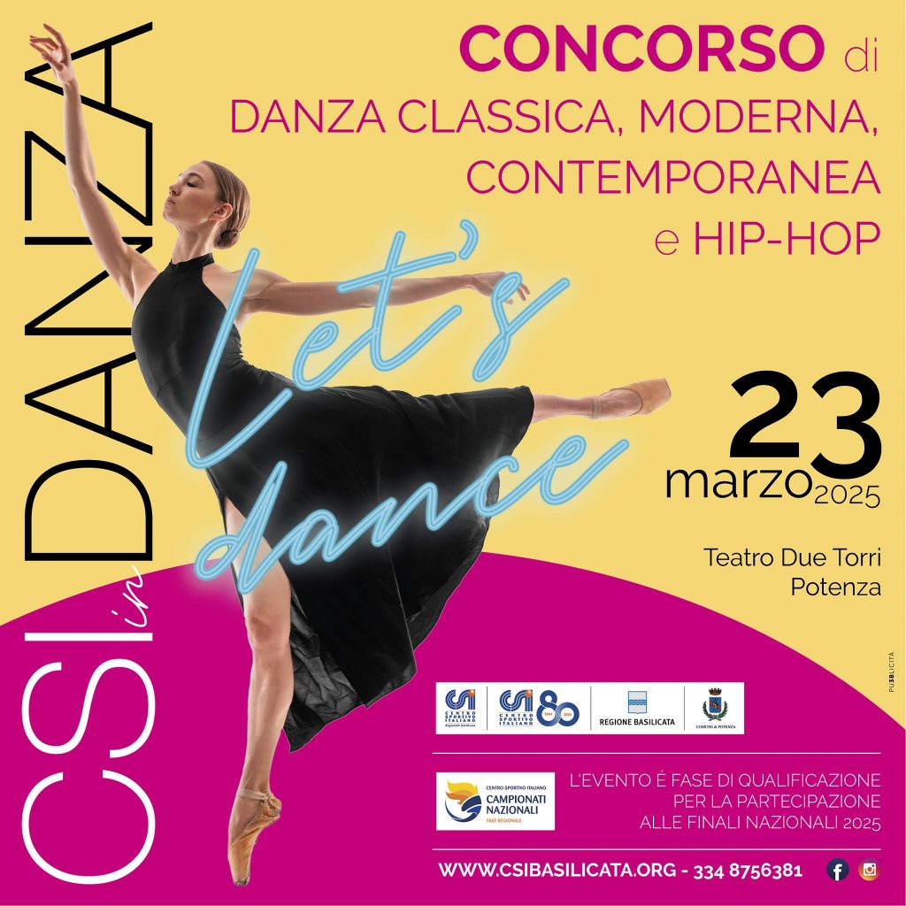 CONCORSO DI DANZA CLASSICA, MODERNA,CONTRMPORANEA E HIP-HOP